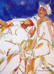 © S. Blumin, Resting Dancers, signed, unframed author's print of oil painting, 2008 (click to enlarge) © S. Blumin, Resting Dancers, signed, unframed author's print of oil painting, 2008 (click to enlarge)